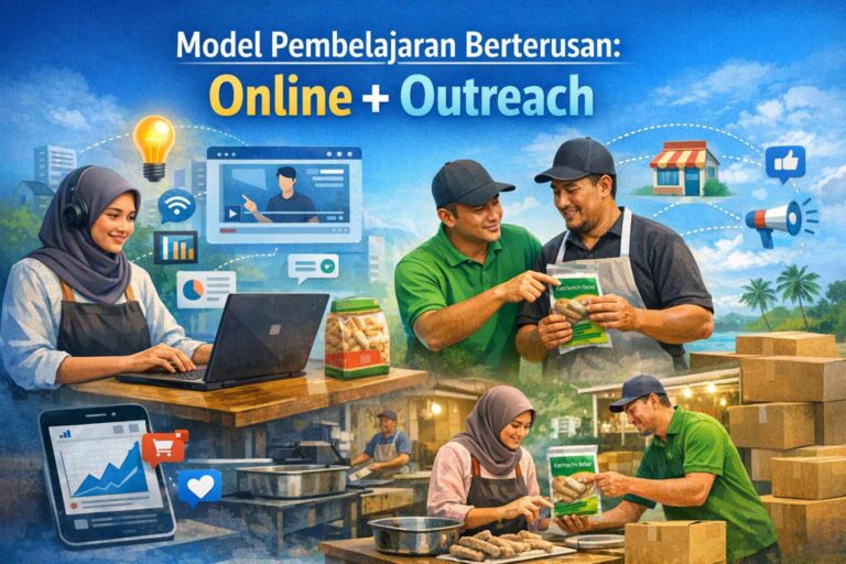 Model Pembelajaran Berterusan: Online + Outreach