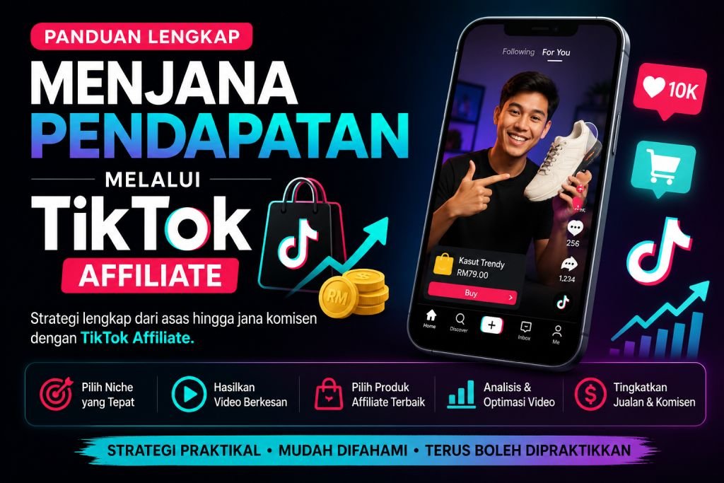 Panduan Lengkap Menjana Pendapatan Melalui TikTok Affiliate